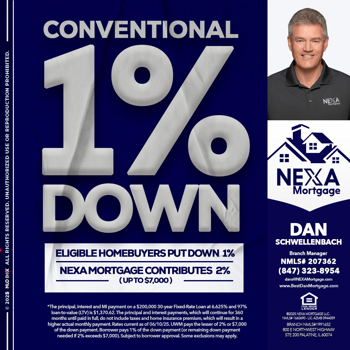 CONVENTIONAL - Dan Schwellenbach -Mortgage Loan Originator