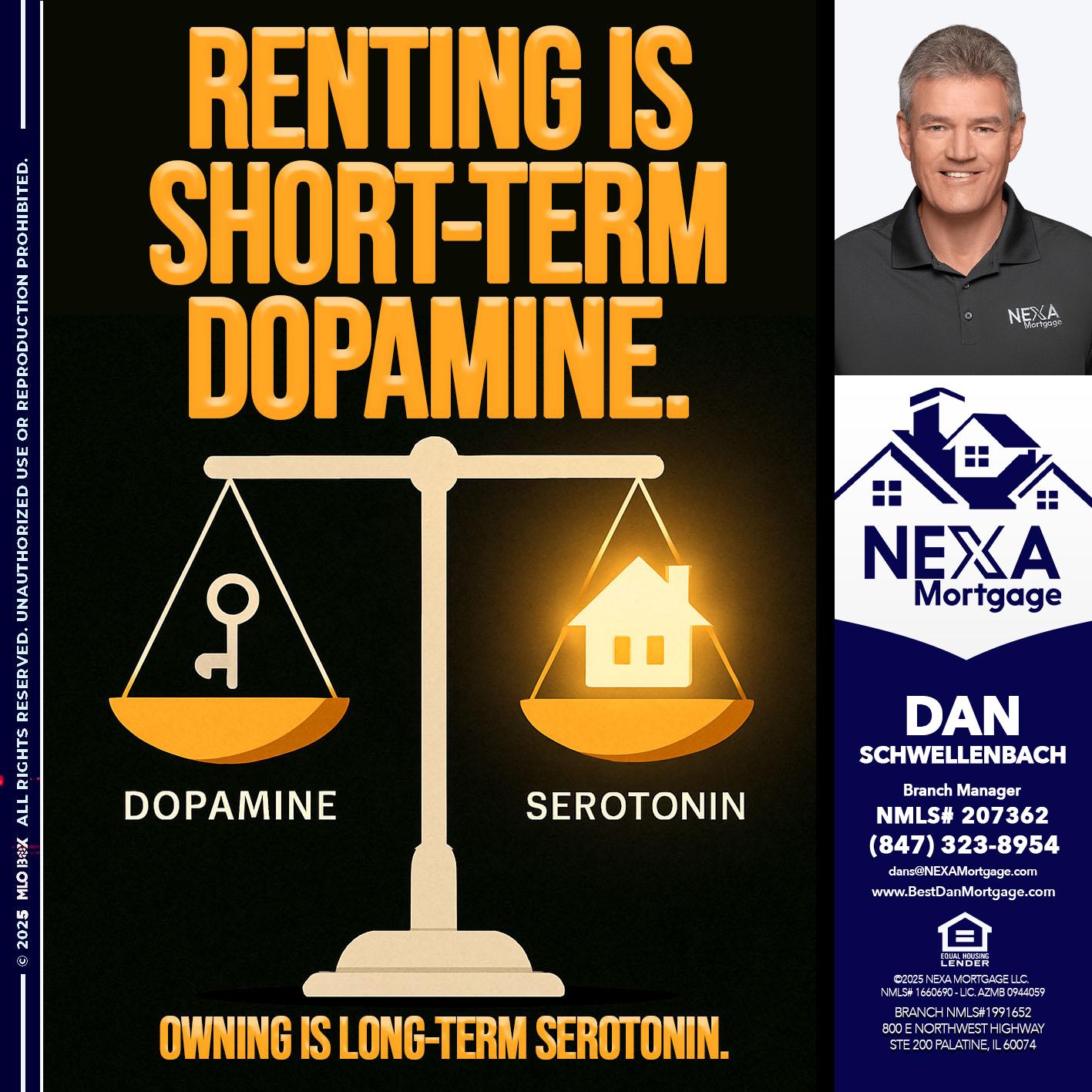 RENTING IS SHORT TERM - Dan Schwellenbach -Mortgage Loan Originator