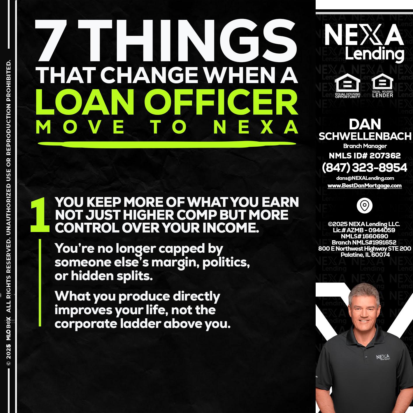 7 THINGS (1) - Dan Schwellenbach -Mortgage Loan Originator