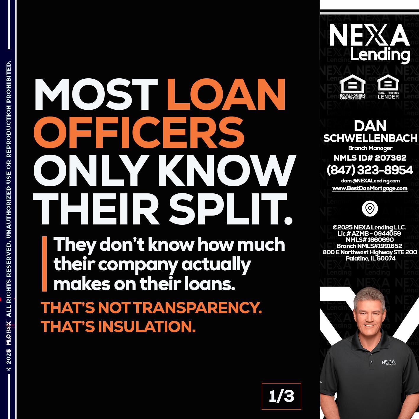 1 OF 3 - Dan Schwellenbach -Mortgage Loan Originator