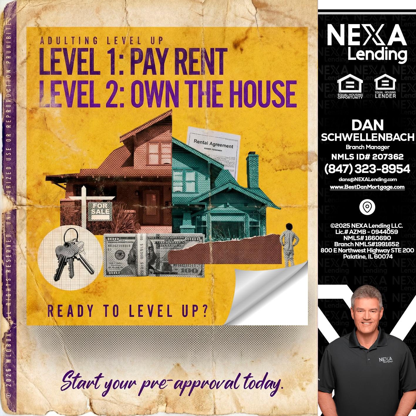 LEVEL 1 - Dan Schwellenbach -Mortgage Loan Originator