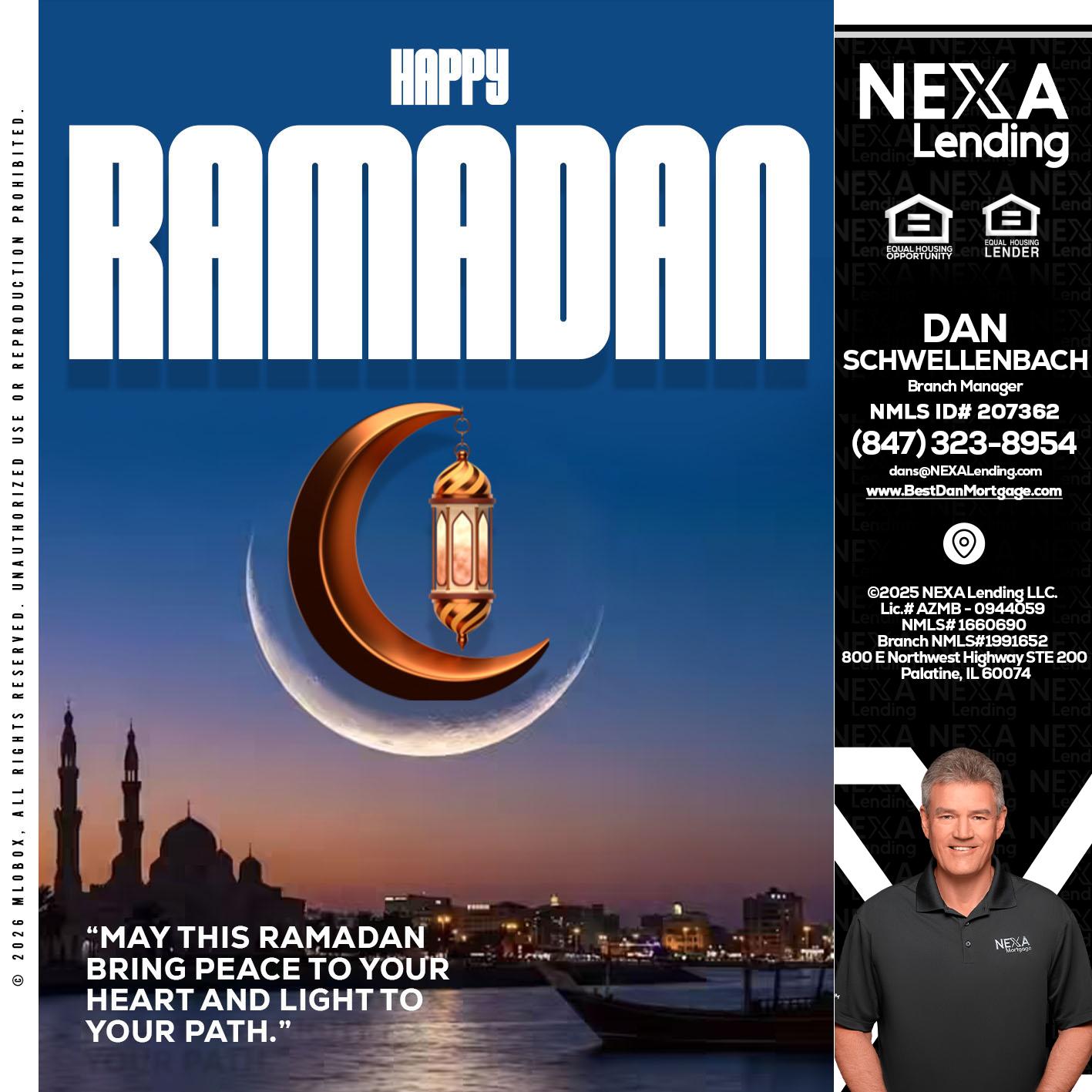 RAMADAN - Dan Schwellenbach -Mortgage Loan Originator