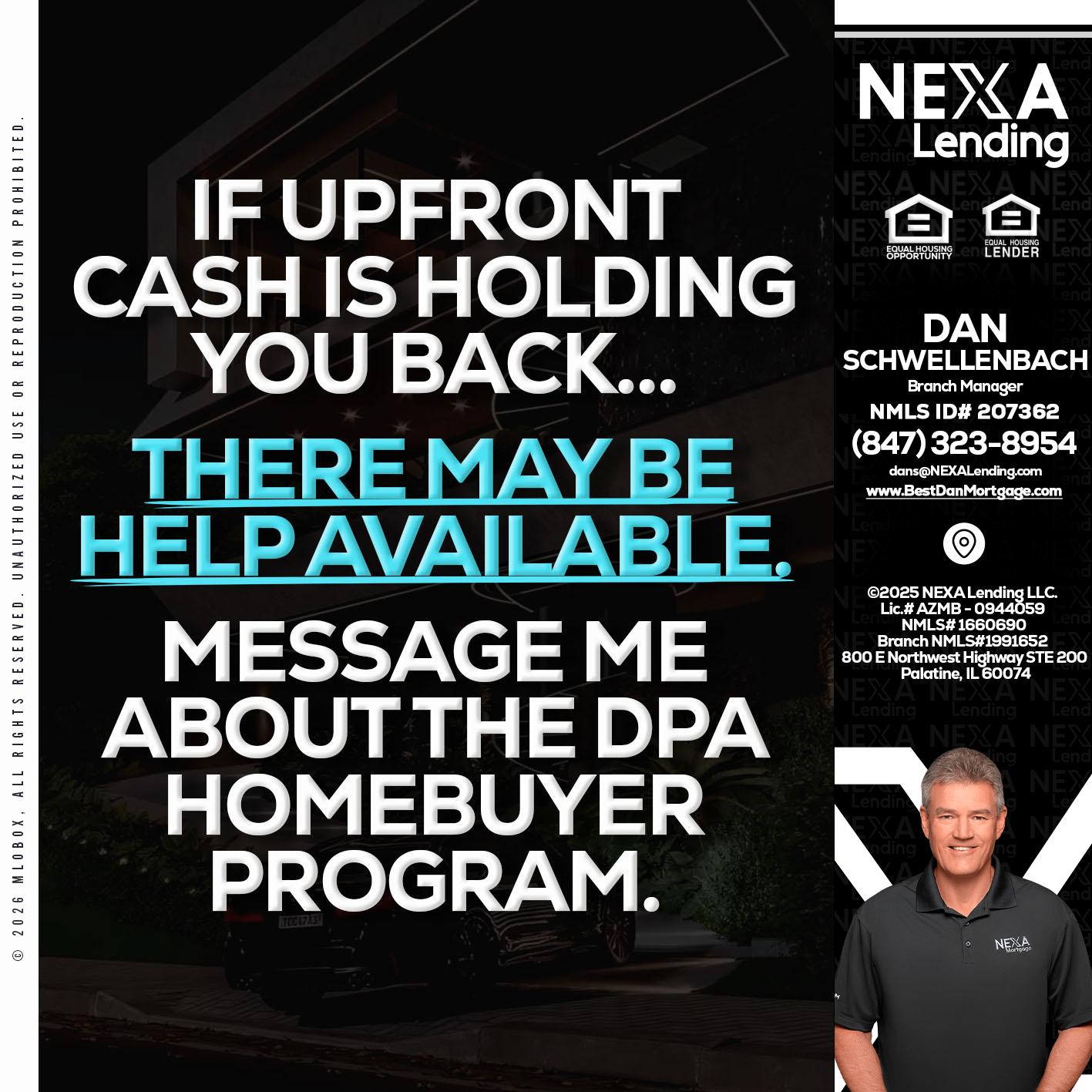 IF UPFRONT - Dan Schwellenbach -Mortgage Loan Originator