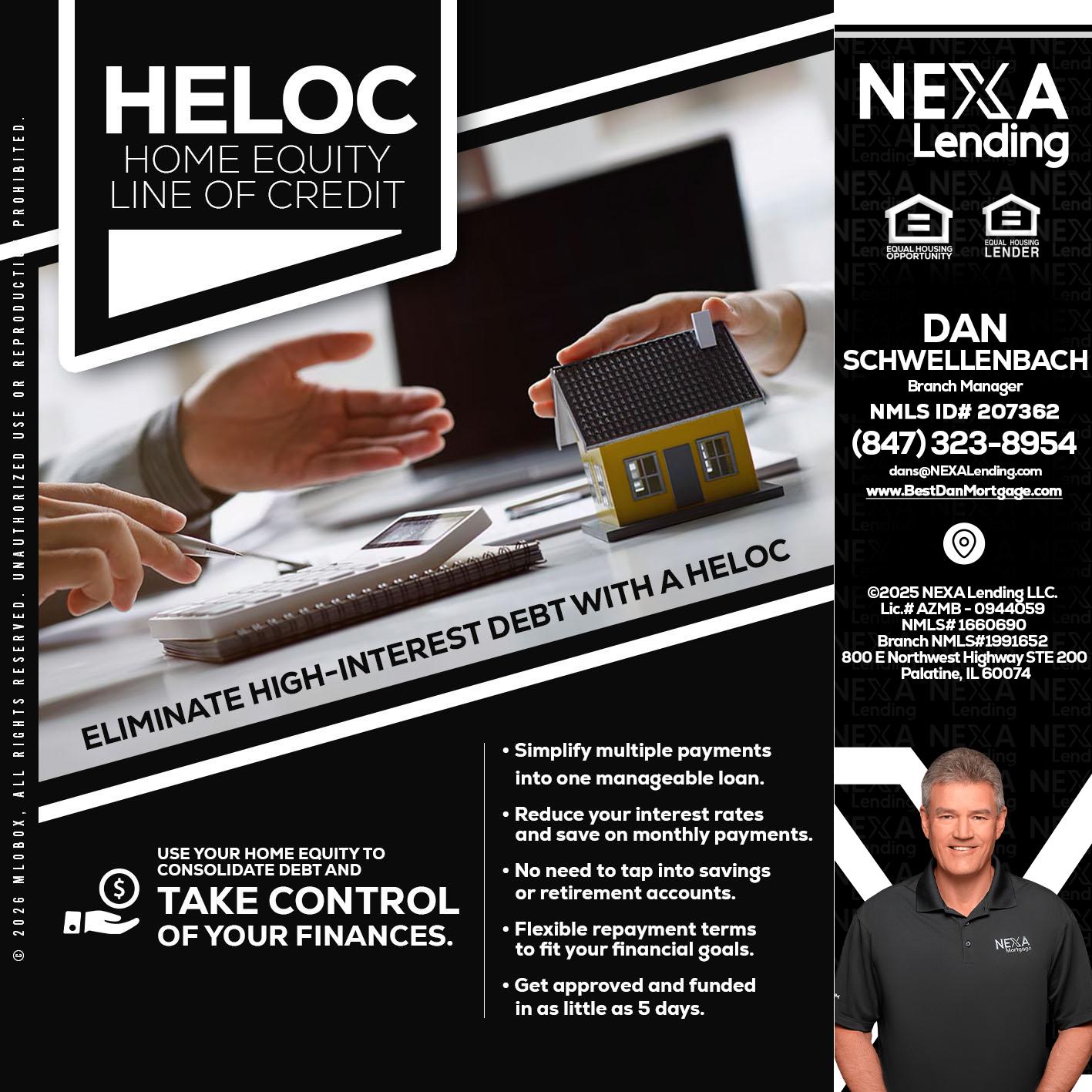 HELOC - Dan Schwellenbach -Mortgage Loan Originator