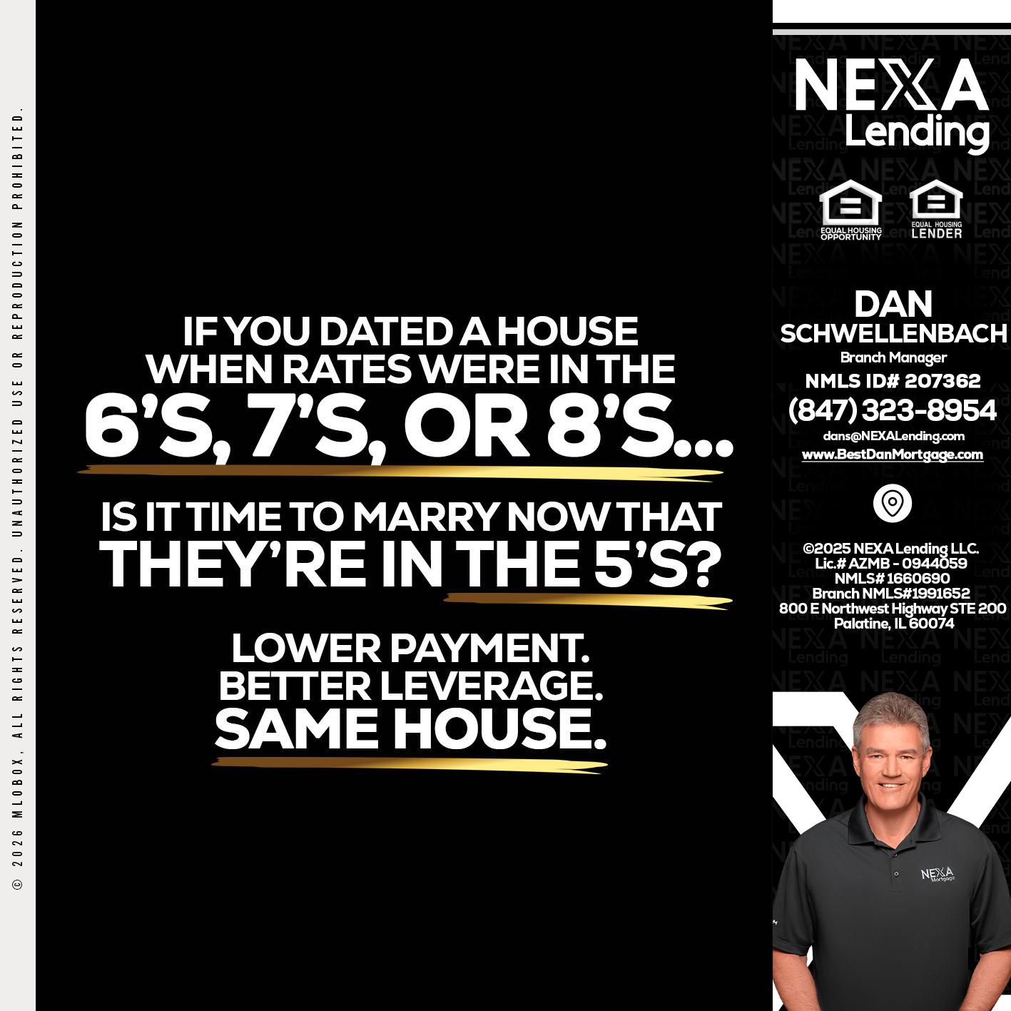 if you dated a house - Dan Schwellenbach -Mortgage Loan Originator