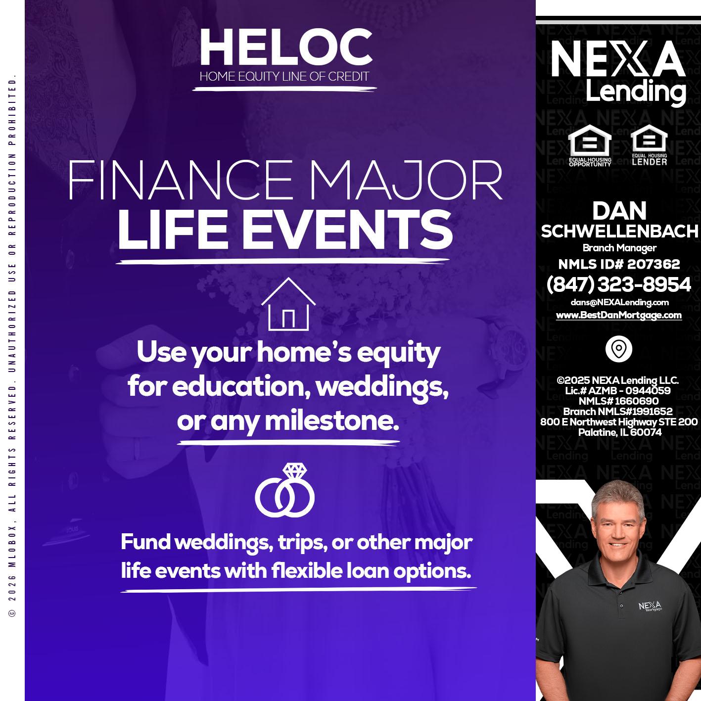 HELOC - Dan Schwellenbach -Mortgage Loan Originator