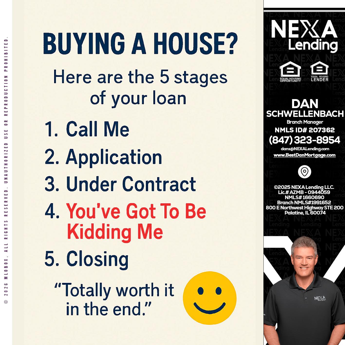 BUYING A HOUSE - Dan Schwellenbach -Mortgage Loan Originator