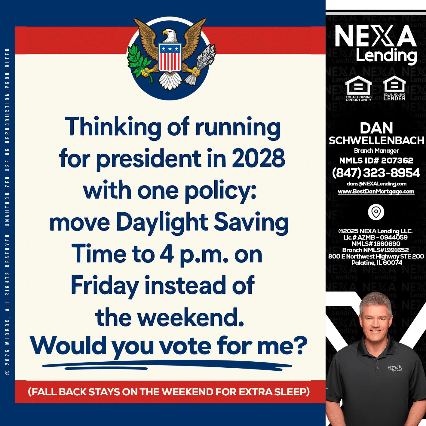 THINKING OF RUNING - Dan Schwellenbach -Mortgage Loan Originator