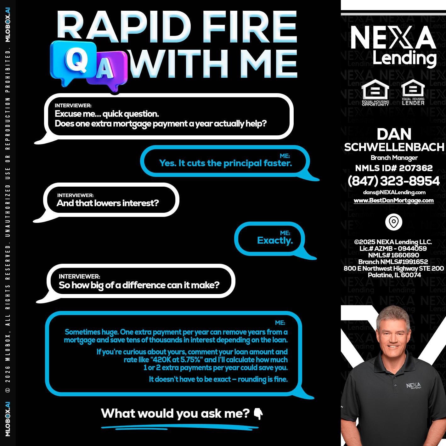 RAPID Q&A - Dan Schwellenbach -Mortgage Loan Originator