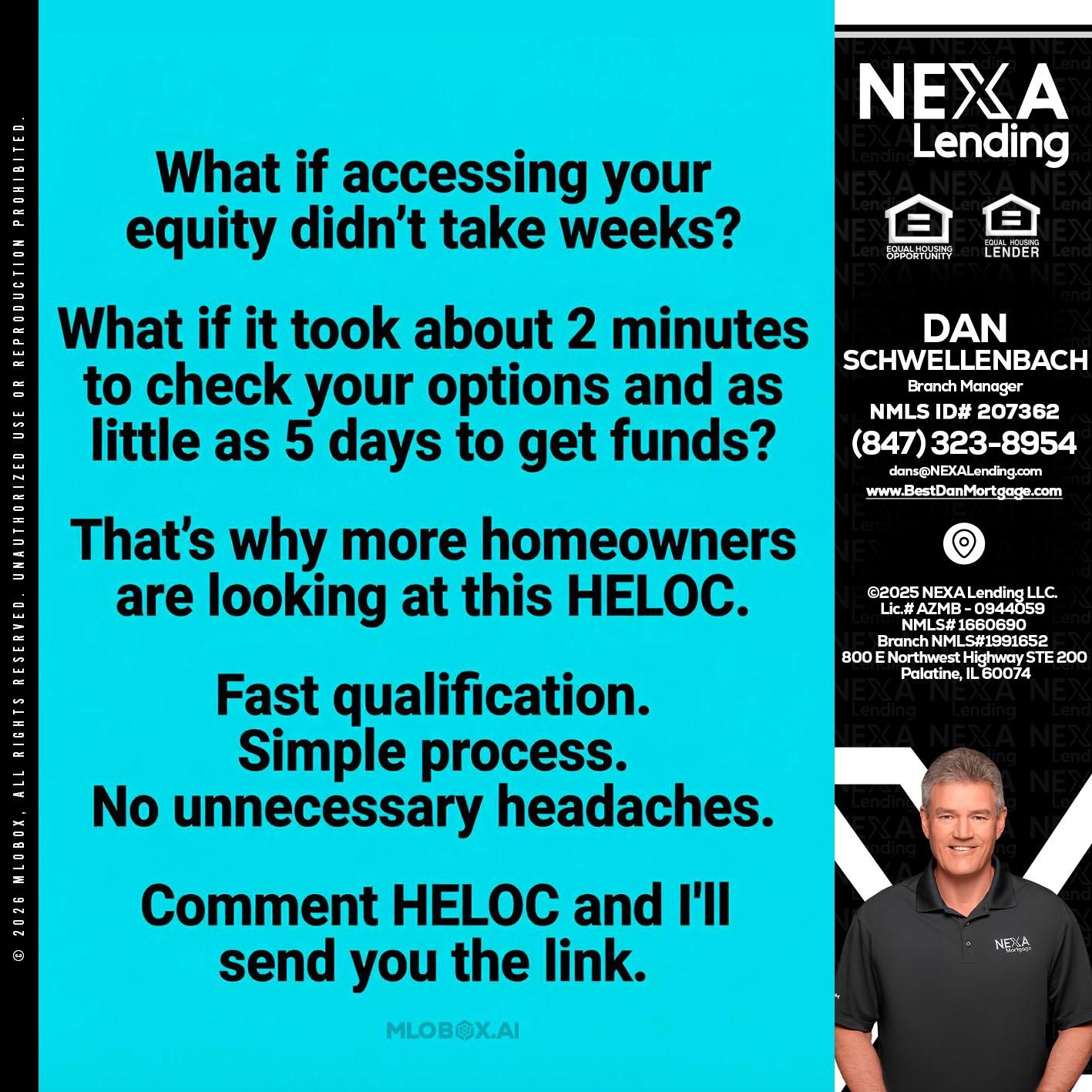 what if - Dan Schwellenbach -Mortgage Loan Originator