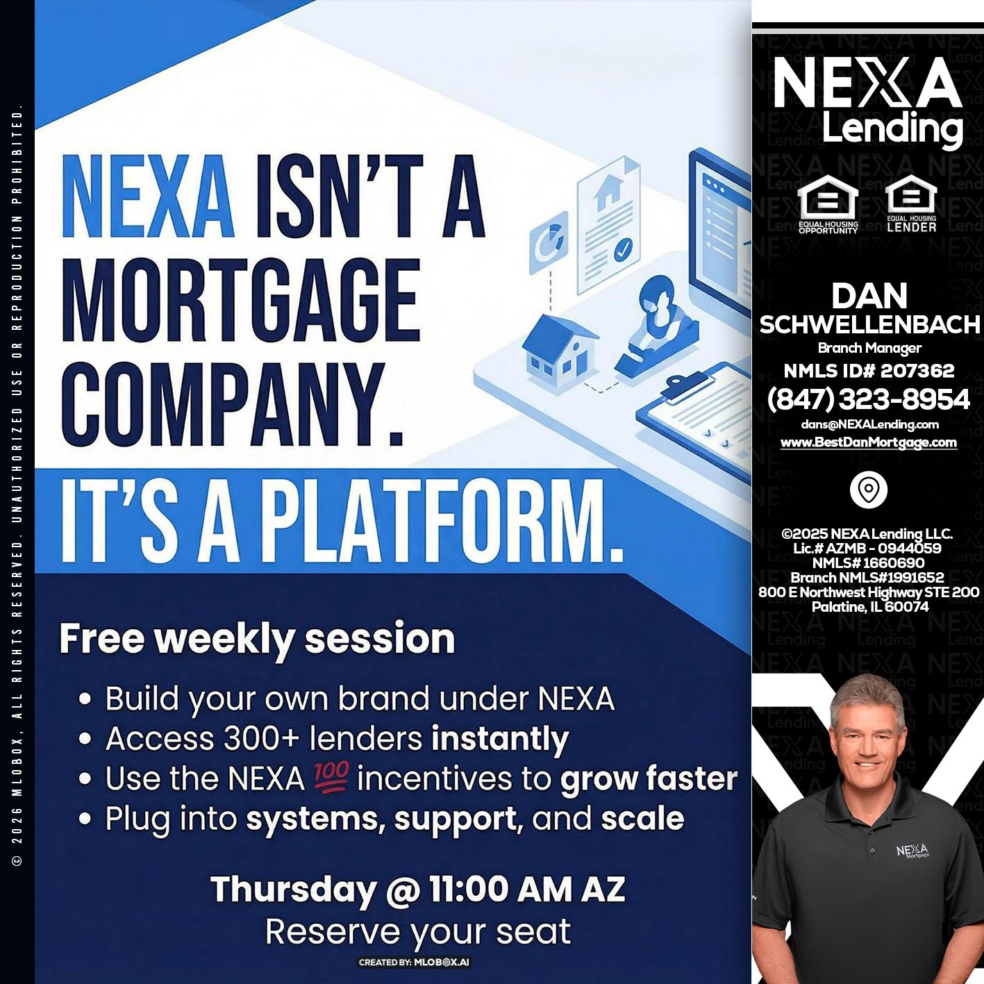 NEXA ISNT - Dan Schwellenbach -Mortgage Loan Originator