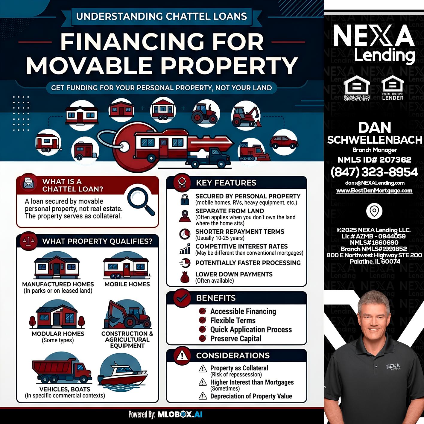 Chattel Loans - Dan Schwellenbach -Mortgage Loan Originator
