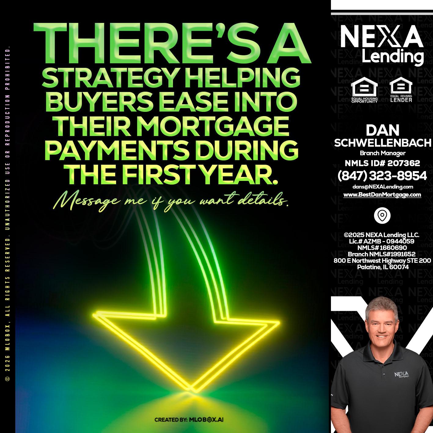 THERES A STATEGY - Dan Schwellenbach -Mortgage Loan Originator