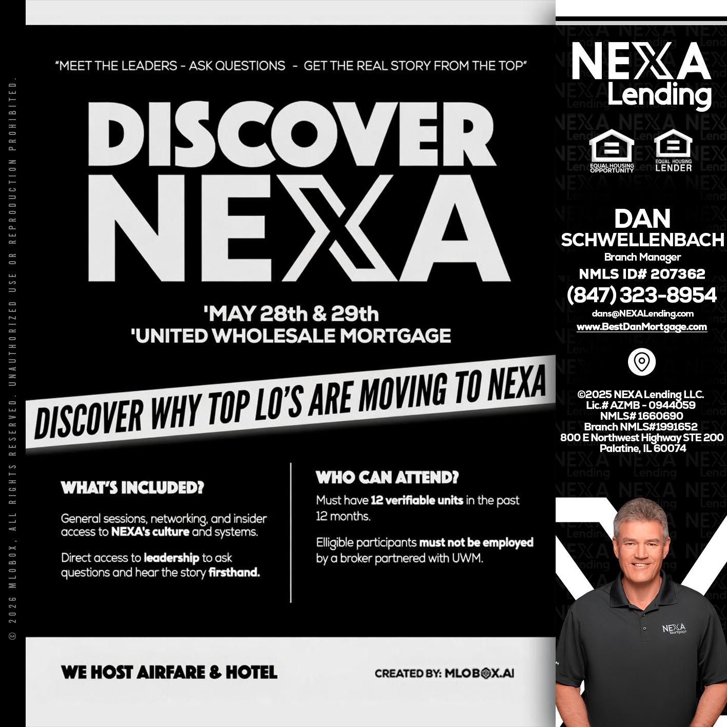 DISCOVER NEXA - Dan Schwellenbach -Mortgage Loan Originator