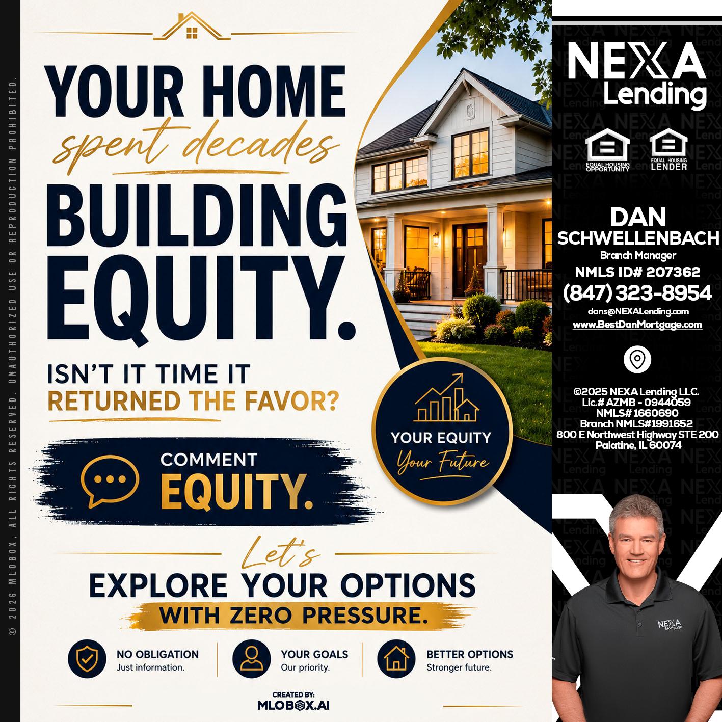 building equity - Dan Schwellenbach -Mortgage Loan Originator