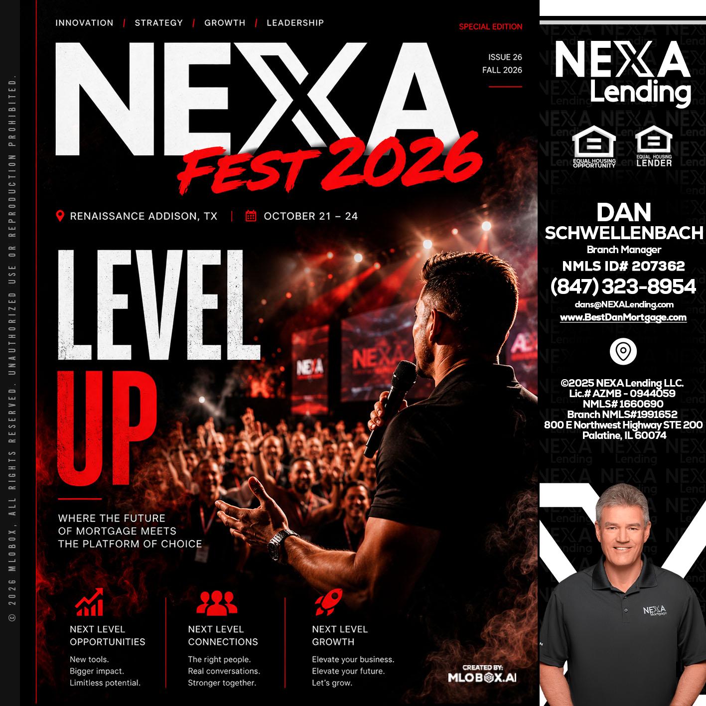 NEXA FEST 2026 - Dan Schwellenbach -Mortgage Loan Originator
