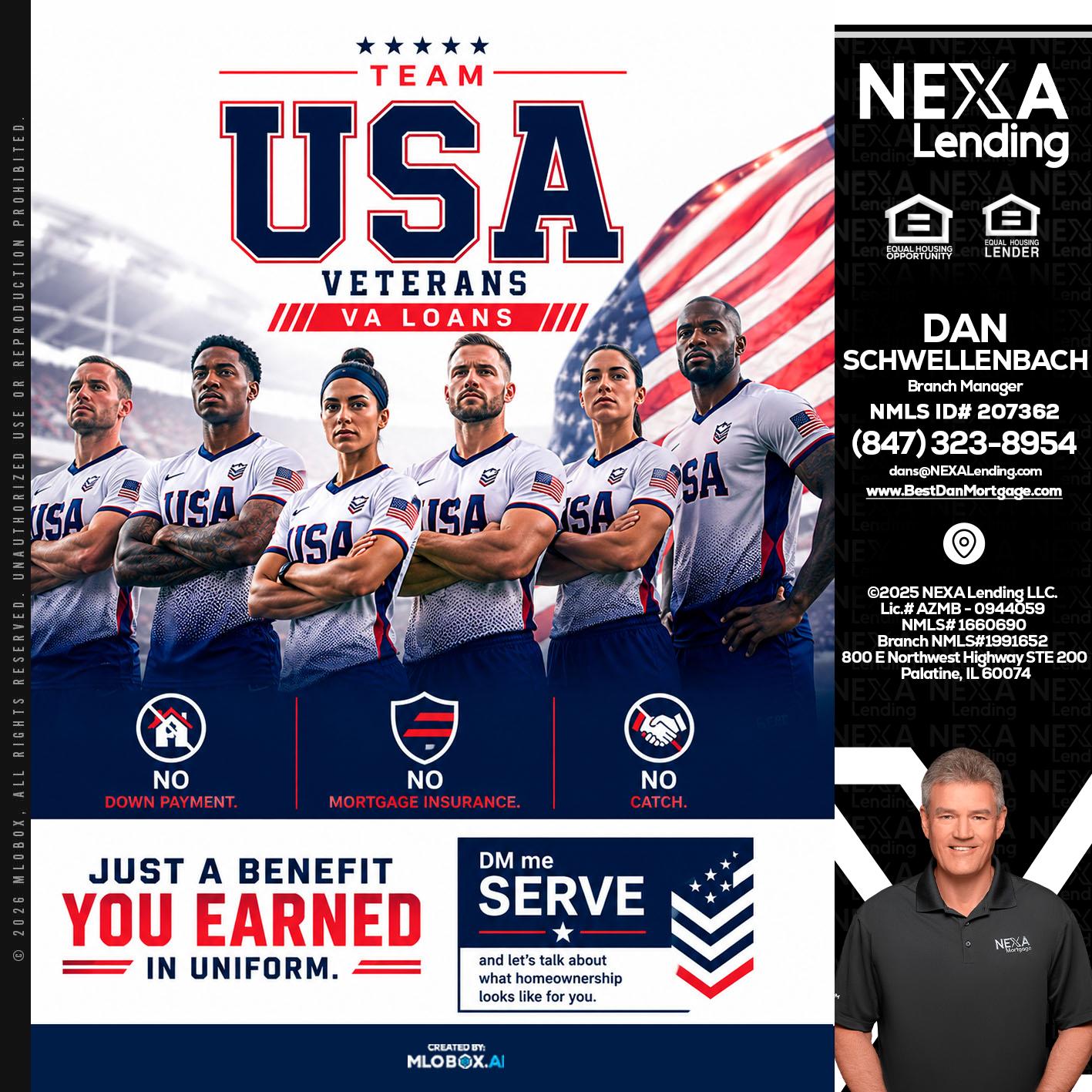 USA TEAM - Dan Schwellenbach -Mortgage Loan Originator