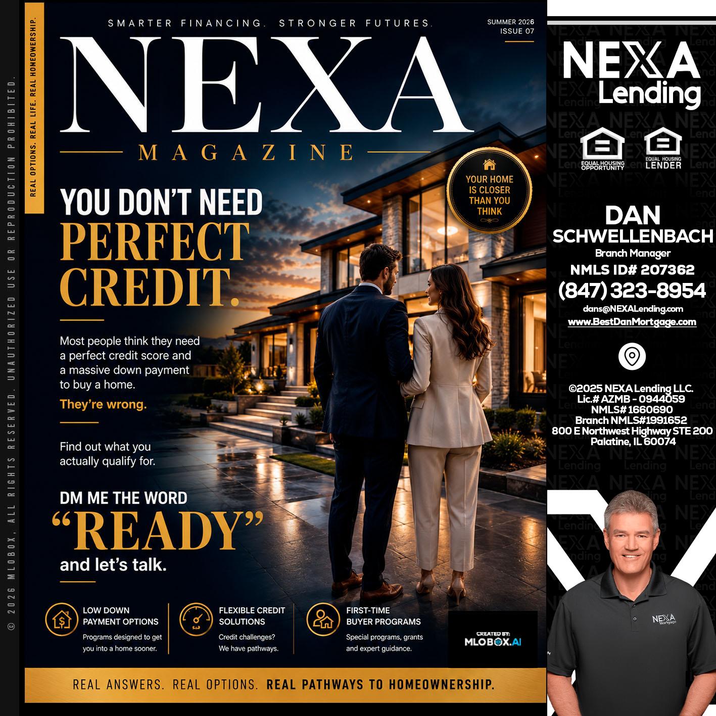 NEXA MAGAZINE - Dan Schwellenbach -Mortgage Loan Originator