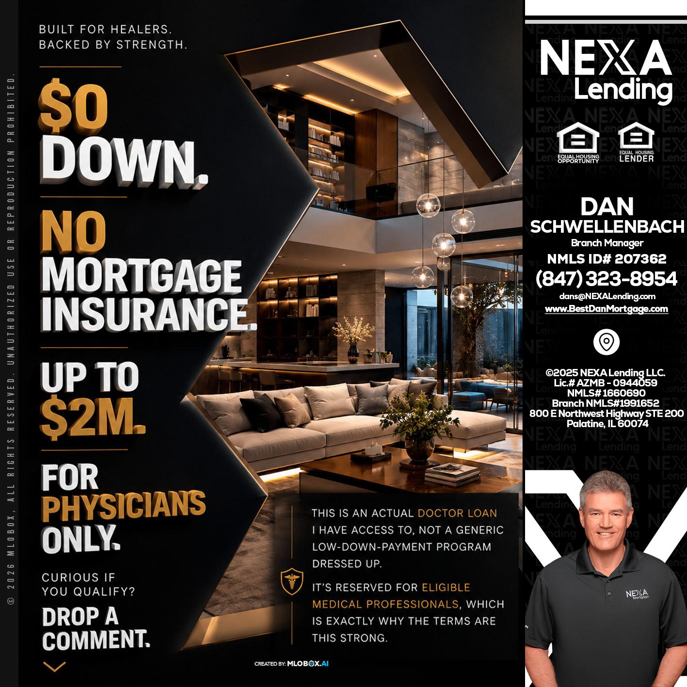 $0 DOWN - Dan Schwellenbach -Mortgage Loan Originator