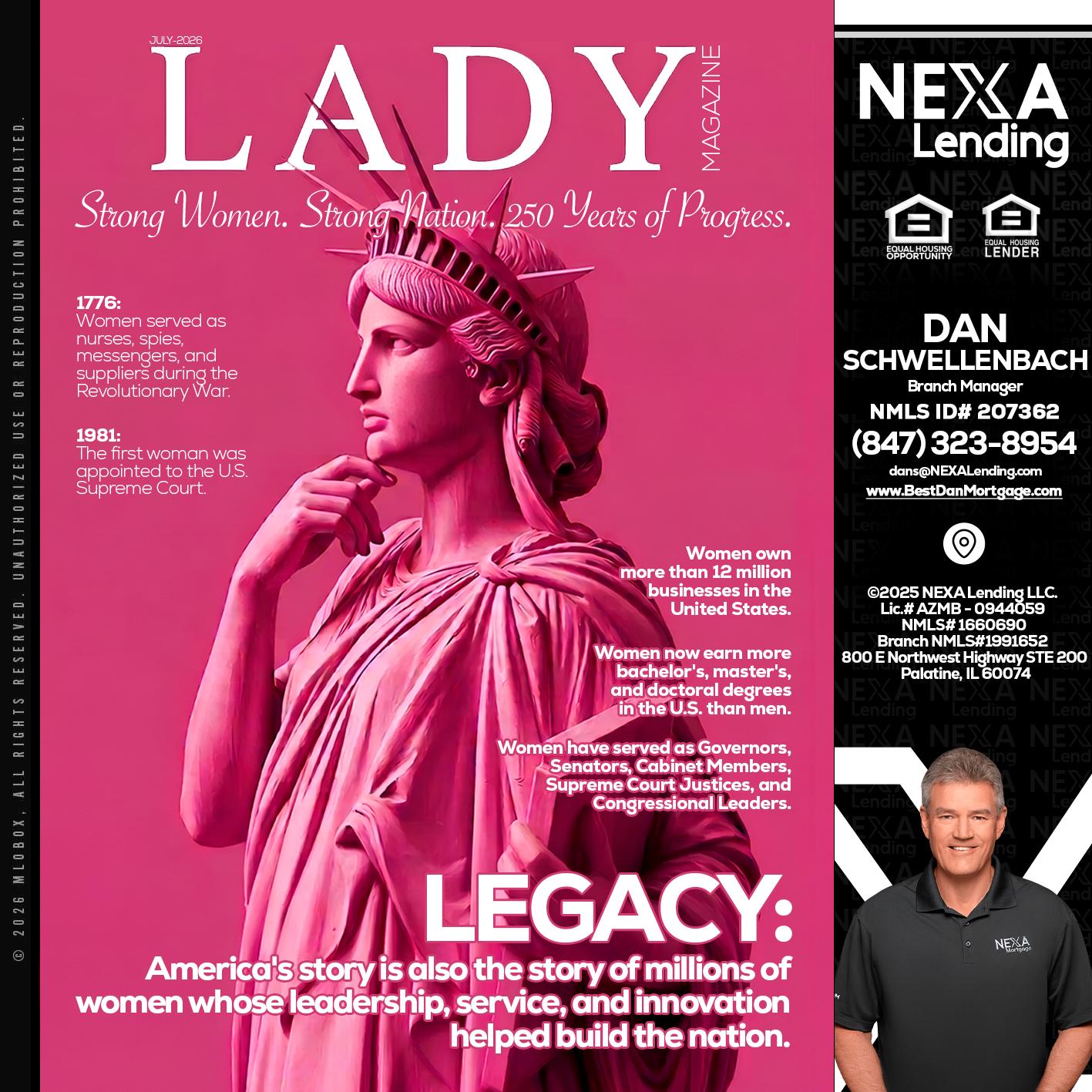 LADY LIBERTY! - Dan Schwellenbach -Mortgage Loan Originator