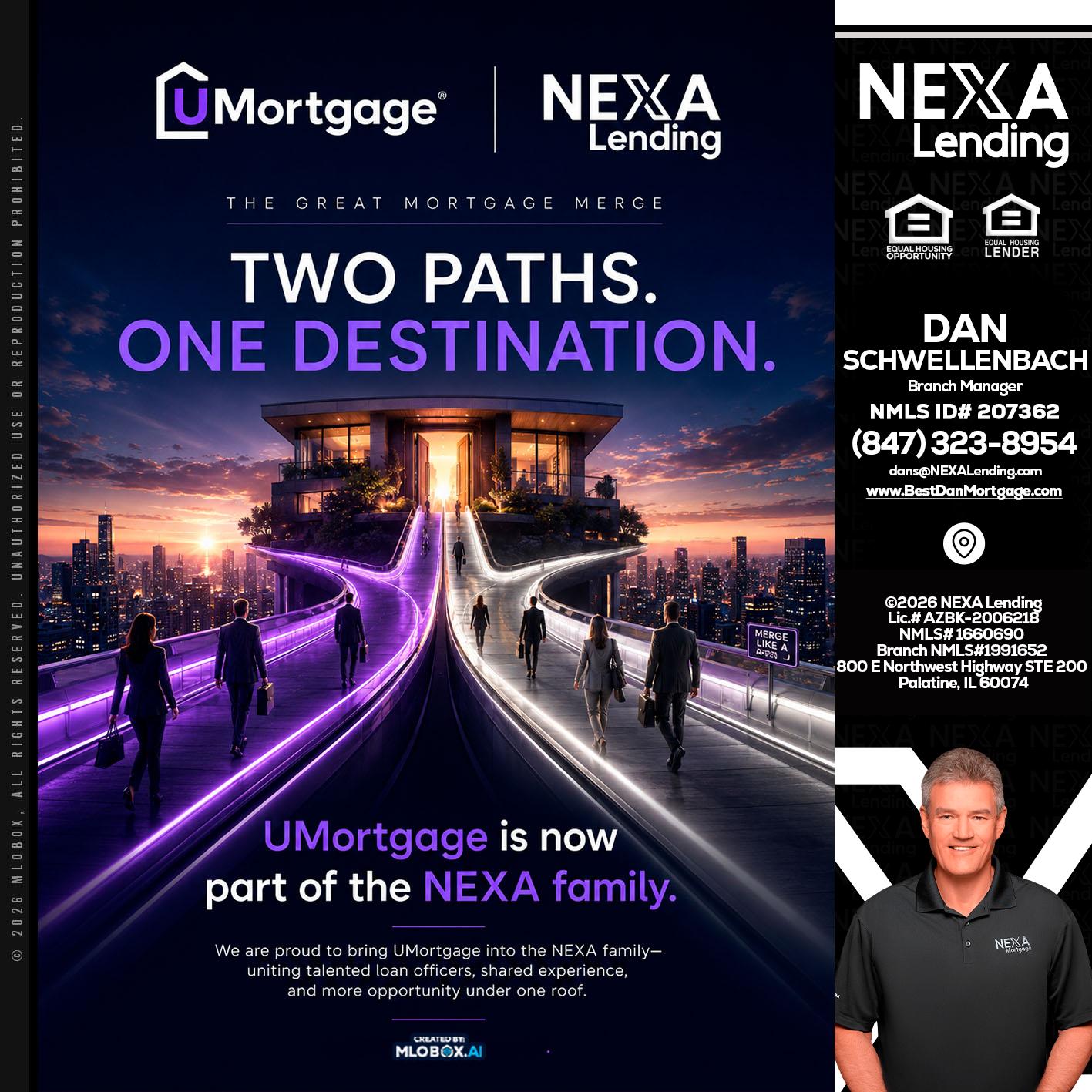 two path - Dan Schwellenbach -Mortgage Loan Originator