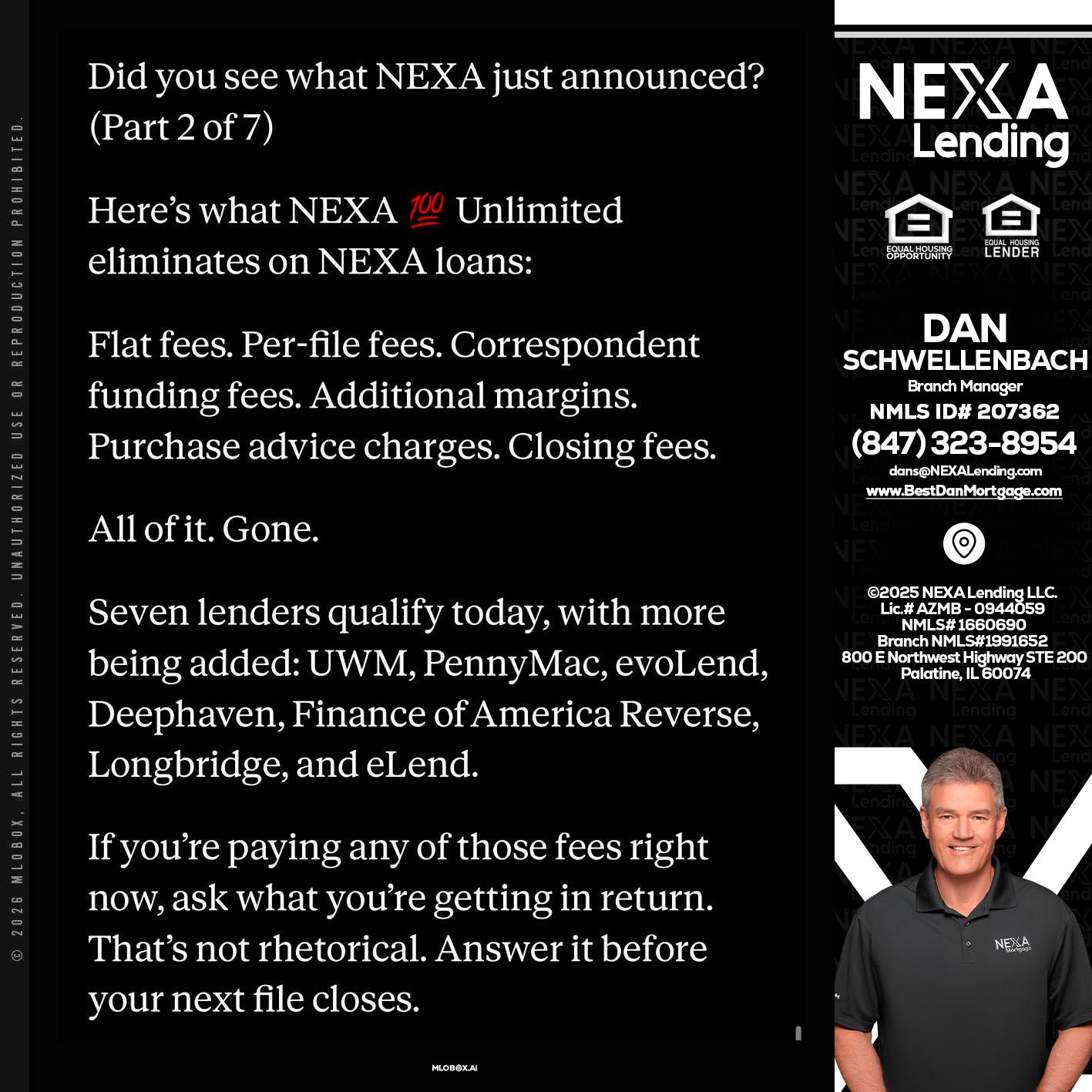 2 OF 7 - Dan Schwellenbach -Mortgage Loan Originator